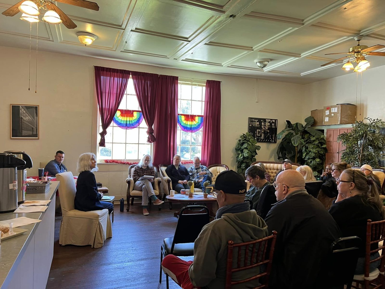 Vallejo Heights neighbors gathered for a community meeting